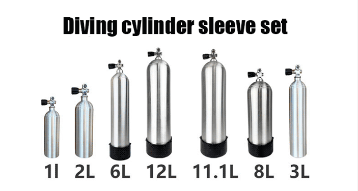 Factory Price High Pressure Aluminum Portable Oxygen Gas Tank Diving Air Tank
